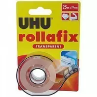 UHU Ταινία Rollafix Διαφανή 25m Με Βάση