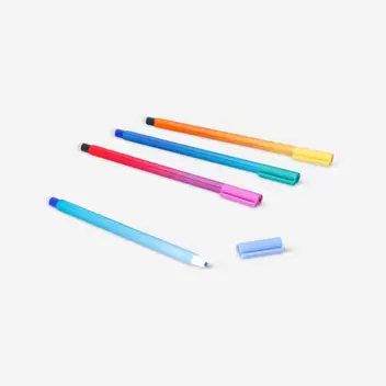Gradient erasable pens - 4 pcs