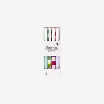 Ballpoint pens with black ink - 4 pcs