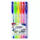 ECONOMY Στυλό Gel Διάφορα Χρώματα 6τεμ