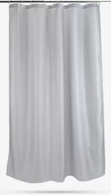 Κουρτίνα μπάνιου SUNDBY 150x200 γκ/λευκό