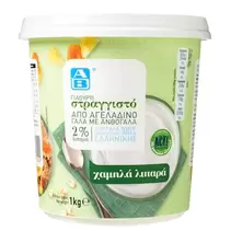 Γιαούρτι Στραγγιστό 2% Λιπαρά 1 kgr