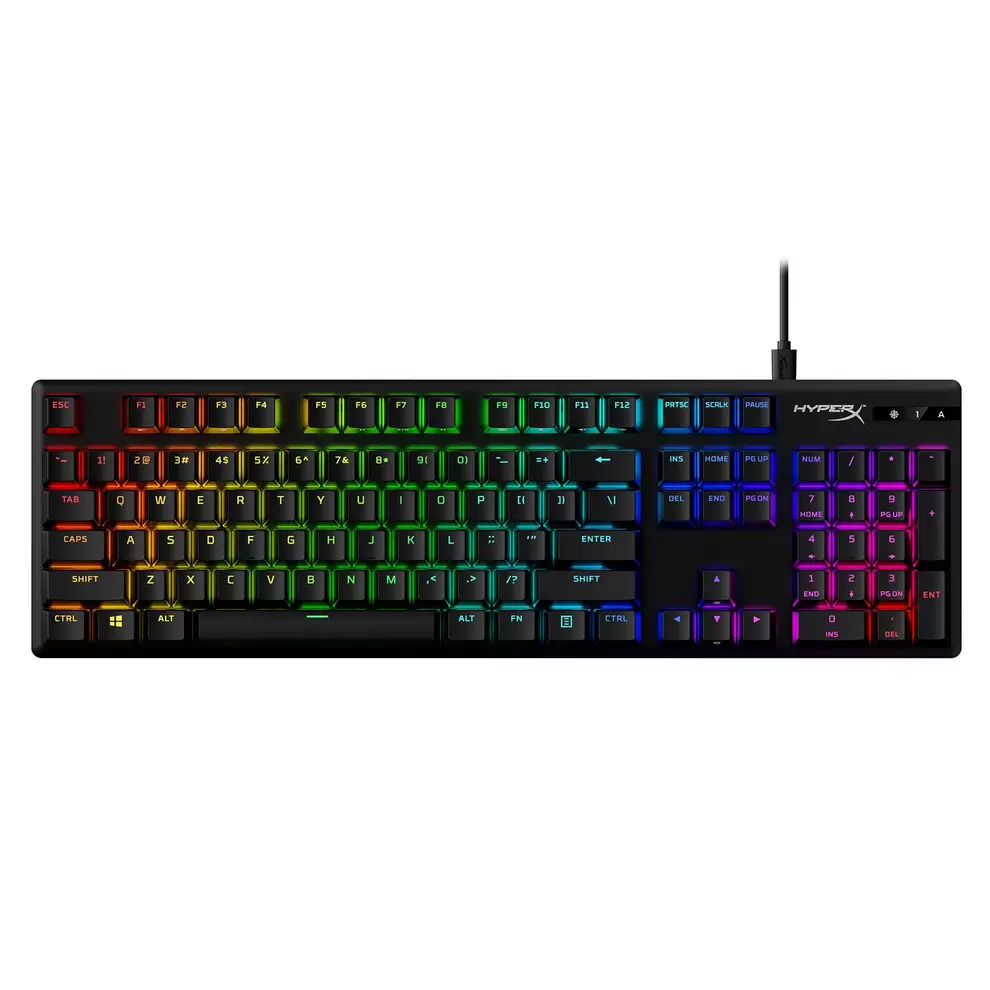 HyperX Gaming Κeyboard Alloy Origins PBT Red US