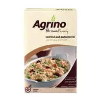 Agrino Brown Family Ρύζι Καστανό Parboiled Για Πιλάφι Χωρίς Γλουτένη 500 gr