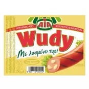 Aia Wudy Λουκάνικα Κοτόπουλου με Τυρί Χωρίς Γλουτένη 150gr