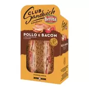 Beretta Club Sandwich Με Κοτόπουλο & Μπεϊκον 160gr