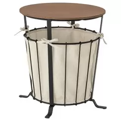 Τραπέζι με αποθηκευτικό χώρο, 43 cm