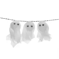 Γιρλάντα Διακοσμητική Halloween Λευκά Φαντασματάκια 1.5m