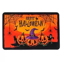 Πατάκι - Χαλάκι Εξώπορτας Halloween Κολοκύθες 60x40cm