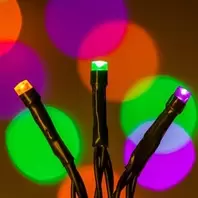 60 Λαμπάκια LED Μπαταρίας Πολύχρωμα με 8 Λειτουργίες 5.90m