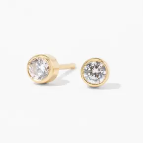 Λευκό Strass 3mm (χρυσό δέσιμο)