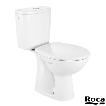 Σετ Λεκάνη Roca Adele Κάτω Σιφώνι με Καζανάκι και Καπάκι A34S196000 67 x 35,5 x 75,5