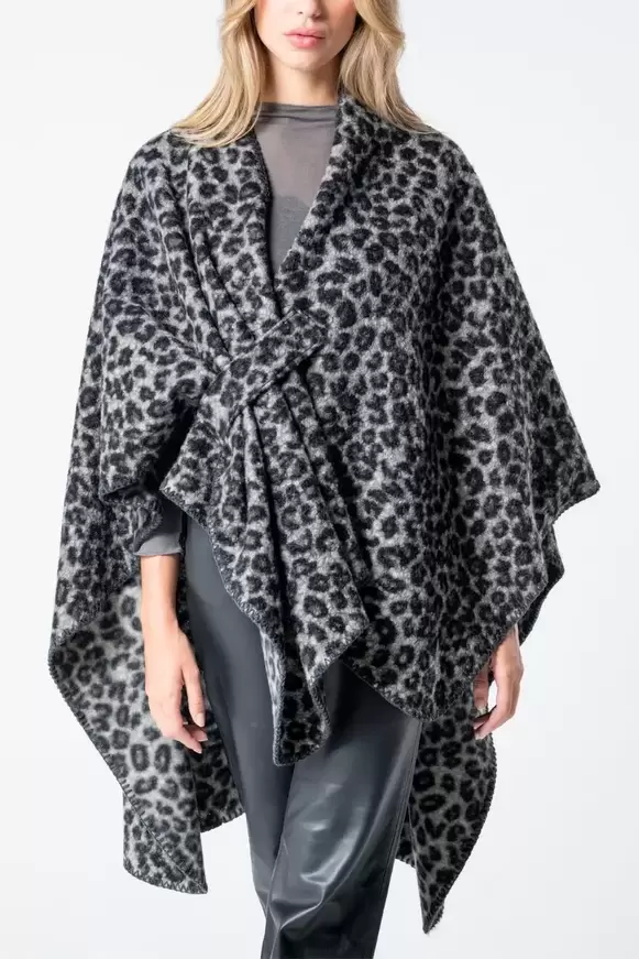 Γυναικεία Κάπα με Animal Print