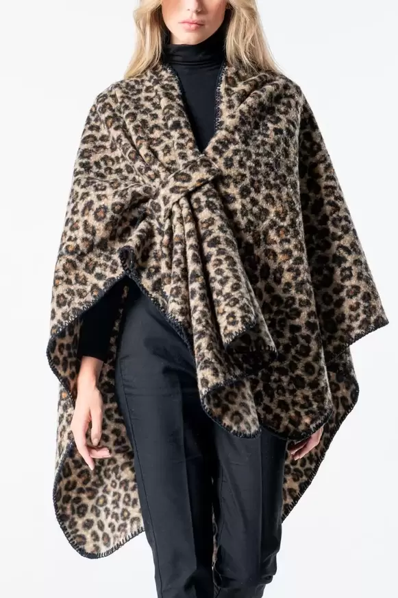 Γυναικεία Κάπα με Animal Print