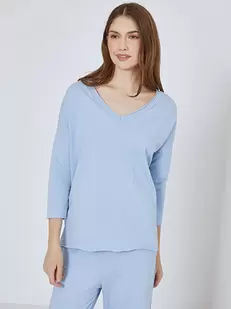 Sweatshirt with raw details