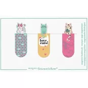 Σελιδοδείκτης Μαγνητικός Love Cats Moses