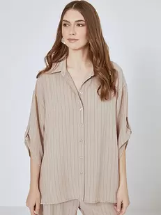 Shirt with stripes