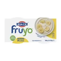 Φάγε Fruyo Επιδόρπιο Γιαουρτιού Μπανάνα 0% Χωρίς Γλουτένη 2 x 150 gr