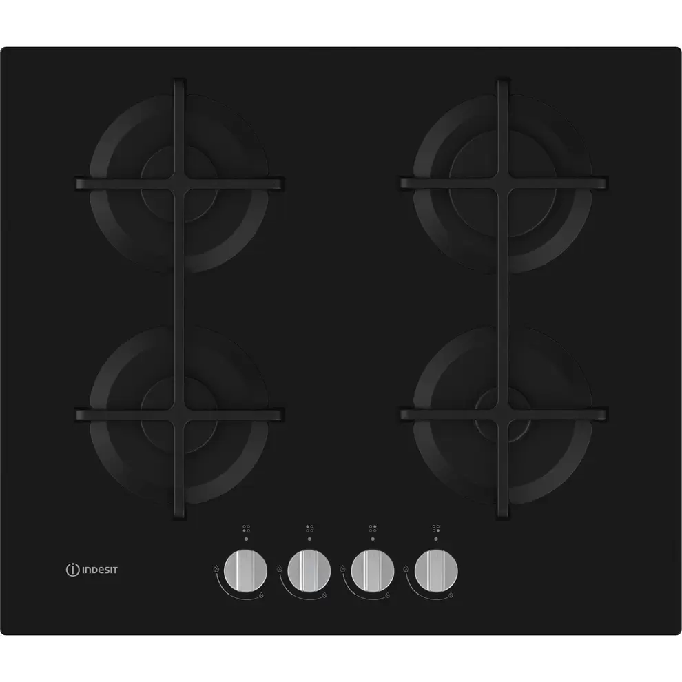 Indesit ING 61T/BK Εστίες Αερίου