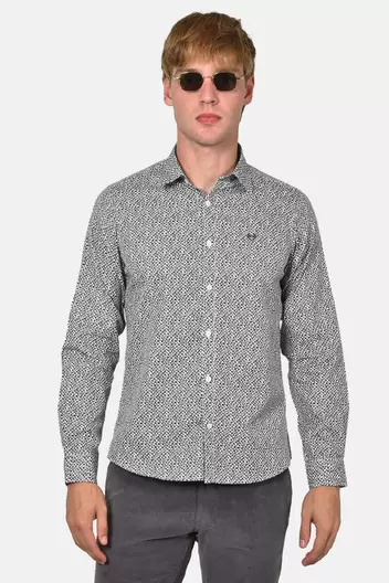 Ανδρικό Εμπριμέ Πουκάμισο Custom Fit Από 100% Βαμβάκι – Ανάλαφρη Υφή Για Άνεση Και Στυλ - ΤΥΠΟΣ Ανδρικό Εμπριμέ Πουκάμισο Custom Fit Από 100% Βαμβάκι – Ανάλαφρη Υφή Για Άνεση Και Στυλ - ΤΥΠΟΣ