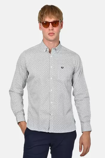 Ανδρικό Εμπριμέ Πουκάμισο Custom Fit Από 100% Βαμβάκι – Απαλό Και Ανάλαφρο Στην Αίσθηση - ΤΥΠΟΣ Ανδρικό Εμπριμέ Πουκάμισο Custom Fit Από 100% Βαμβάκι – Απαλό Και Ανάλαφρο Στην Αίσθηση - ΤΥΠΟΣ