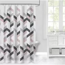 Κουρτίνα μπάνιου PEVA Ρόμβοι 180x200 εκ.