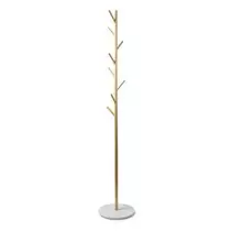 Μεταλλικός καλόγερος με βάση Marble χρυσό 170 εκ.