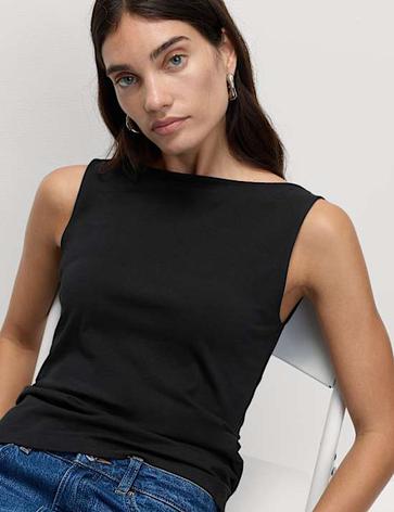 Φανελάκια με υψηλή περιεκτικότητα σε βαμβάκι, σετ των 2