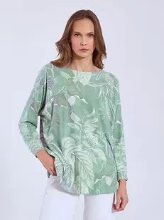 Top long printed