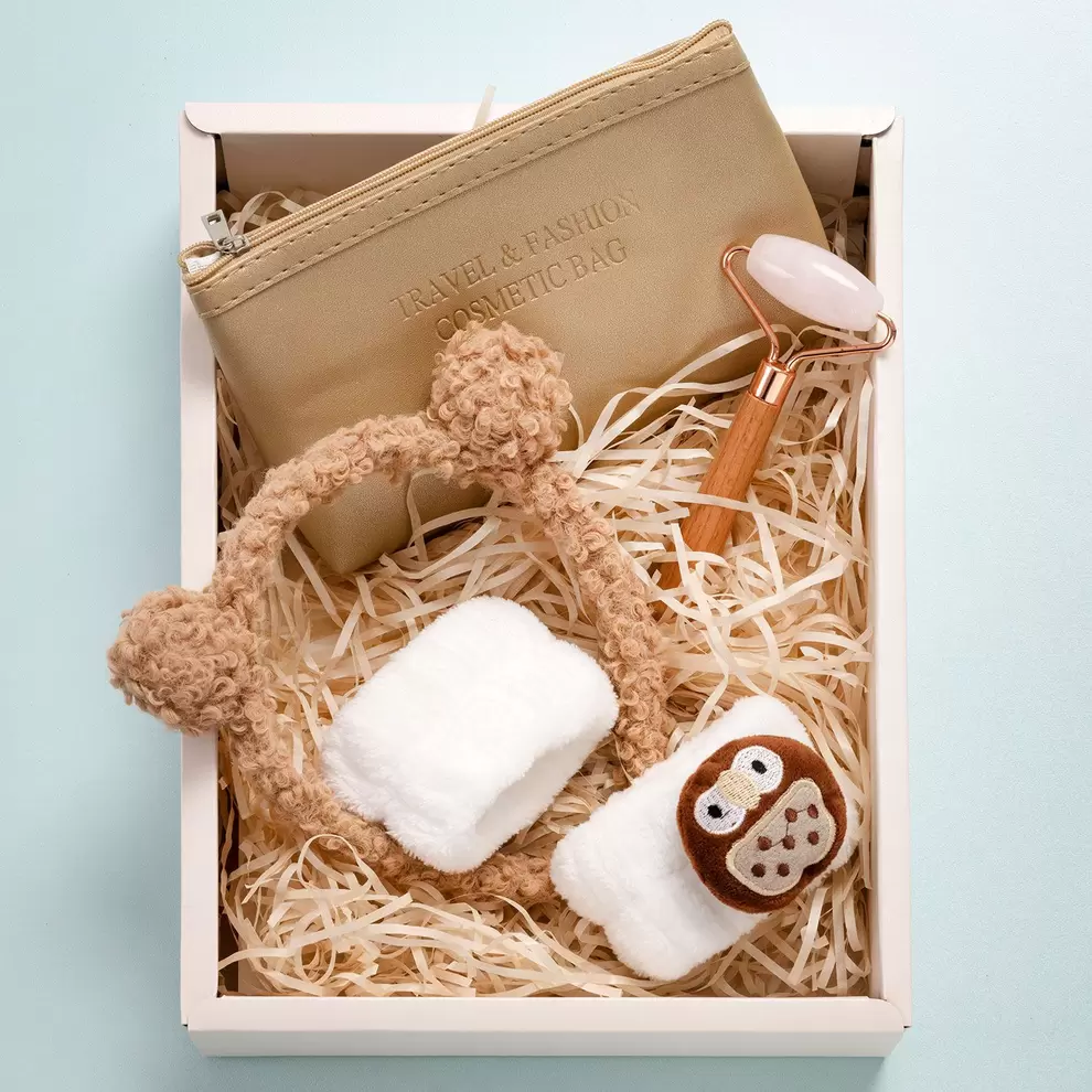 Sentio Beauty Set Καφέ 4τεμ