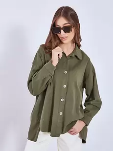 Jacket denim asymmetric