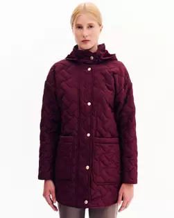 Μπουφάν καπιτονέ με βελούρ εσωτερικό