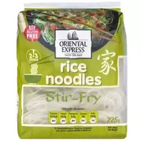 Oriental Express Noodles Ρυζιού Stir Fry Vegan Χωρίς Γλουτένη 225 gr