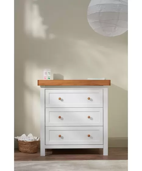 Mothercare Aλλαξιέρα-σιφινιέρα Lulworth - λευκό/πεύκο