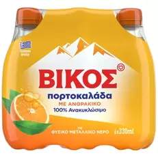 Βίκος Πορτοκαλάδα 6x330ml
