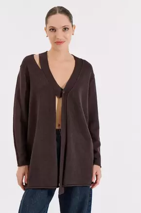 Πλεκτή Ζακέτα με Κουμπιά