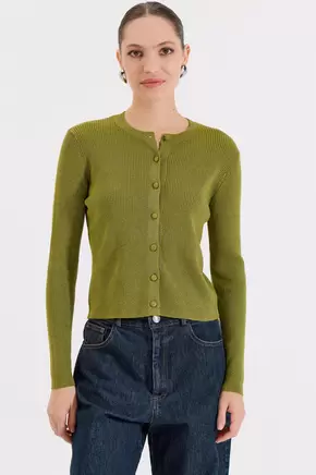 Ζακέτα Λούρεξ με Κουμπιά