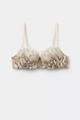 Μπαλκονέ Σουτιέν Sofia με Animal Print Φιδιού Sedu...