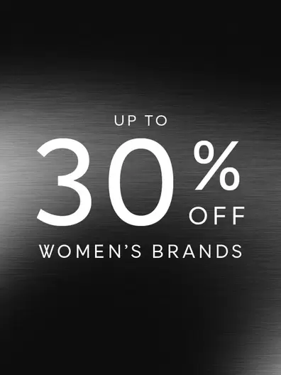 Up to 30% off Women's Brands