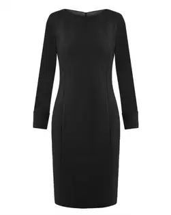 Φόρεμα pencil με μανίκι