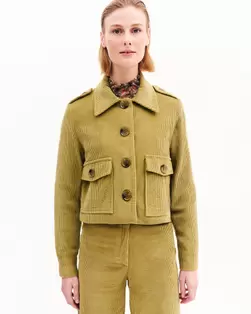 Σακάκι κοτλέ crop Case Study