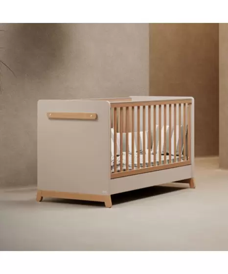 Casababy Palmer Εκρού Βρεφικό Κρεβάτι Μετατρεπόμενο Σε Προεφηβικό 70x140