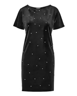 Φόρεμα βελούδο με strass