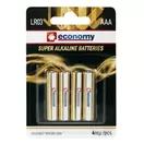 ECONOMY Super Αλκαλικές Μπαταρίες LR3- ΑAA - 1,5V 8 τεμ