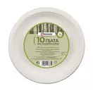 ECONOMY πιάτα ζαχαροκάλαμου 10τεμ 22cm