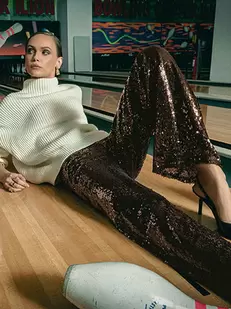 Παντελόνι με παγιέτες