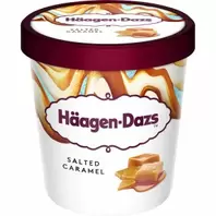 Haagen-Dazs Παγωτό Salted Caramel Χωρίς Γλουτένη 400 gr 460 ml