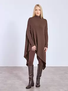 Πουλόβερ μακρύ ασύμμετρο ριπ