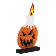 Επιτραπέζιο Διακοσμητικό Halloween Κολοκύθα Κερί 17x30cm