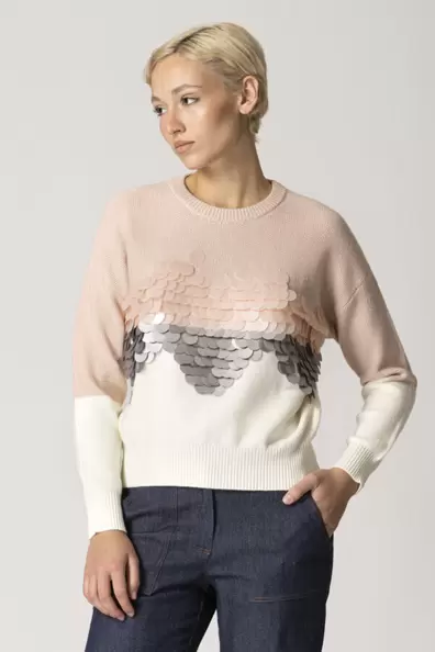 ΜΠΛΟΥΖΑ ΠΛΕΚΤΗ ΜΕ ΠΑΓΙΕΤΕΣ Πρόσθήκη στην λίστα επιθυμιών